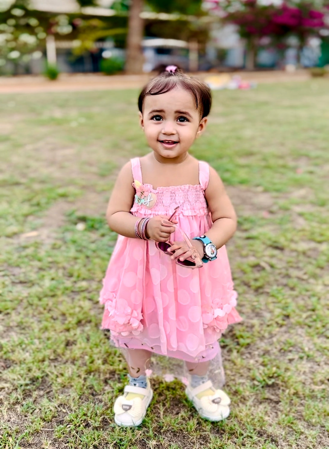 Admiral Blush Pink  Baby Dress
