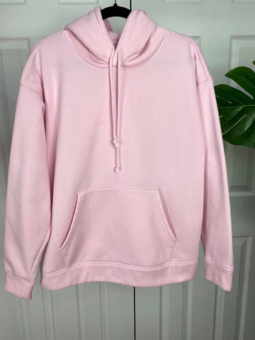 Pink Unisex Fleece Hoodie